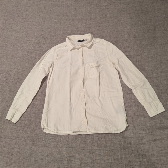 BDG Tops - BDG Urban Outfitters Womens Long Sleeve Button Up Shirt White Size XS
